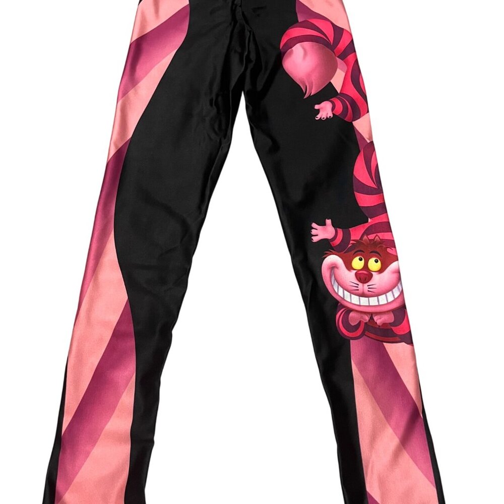 Cheshire Cat Leggings Size Small - Picture 2 of 4